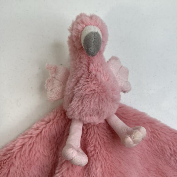Cloud Island Pink Flamingo Lovey Security Blanket Stuffed Animal Satin Target - Picture 4 of 12